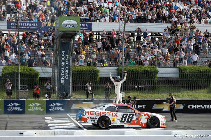 NASCAR entry list for O'Reilly Series race at Pocono in June 2026
