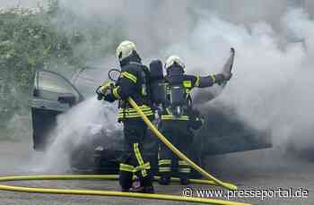 FW-MK: PKW Brand an der Mendener Straße