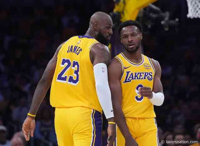 LeBron James: Bronny James Has Earned His Place In NBA