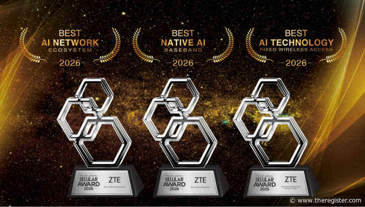 ZTE wins three Selular Award 2026 honors for AI-powered network innovation