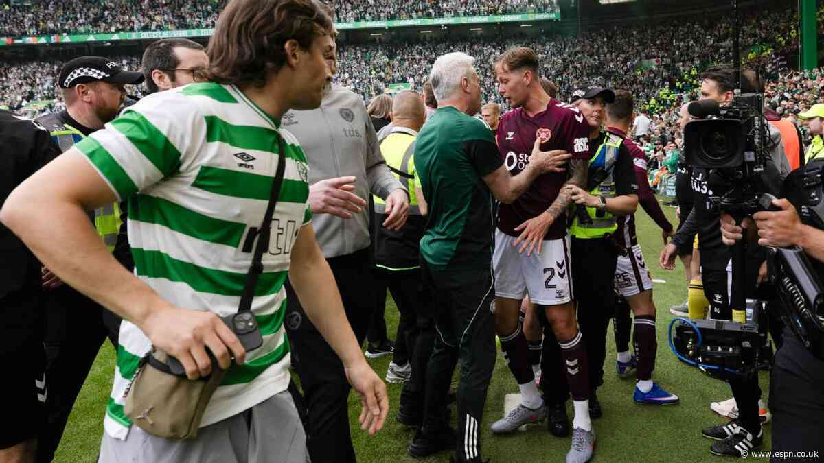 Celtic fined, sanctioned for pitch invasions