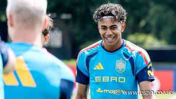 Yamal, Williams back in training in boost for Spai...