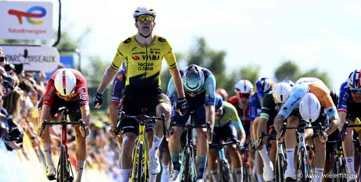 Wout van Aert openhartig na zege: “Niet dezelfde emotie als voorheen”