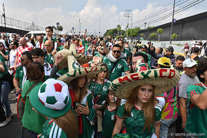 📸 The Azteca stadium celebrates the start of the World Cup 🥳