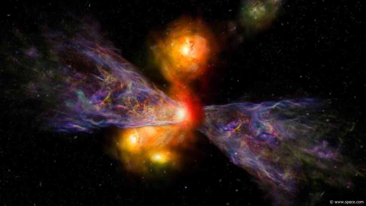 James Webb Space Telescope discovers 'galaxy-killing' wind that may explain why some early galaxies lived fast and died young