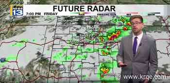 Heat continues with rain returning to New Mexico
