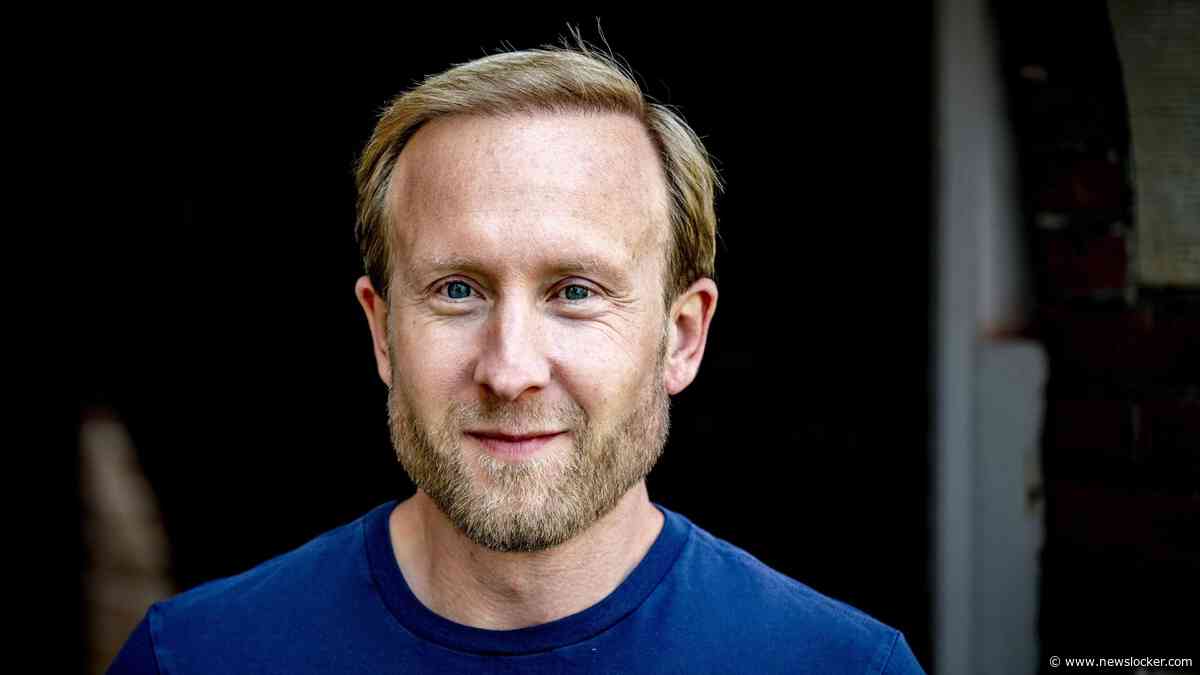 Raymond Mens tijdens WK voor SBS6 in Amerika