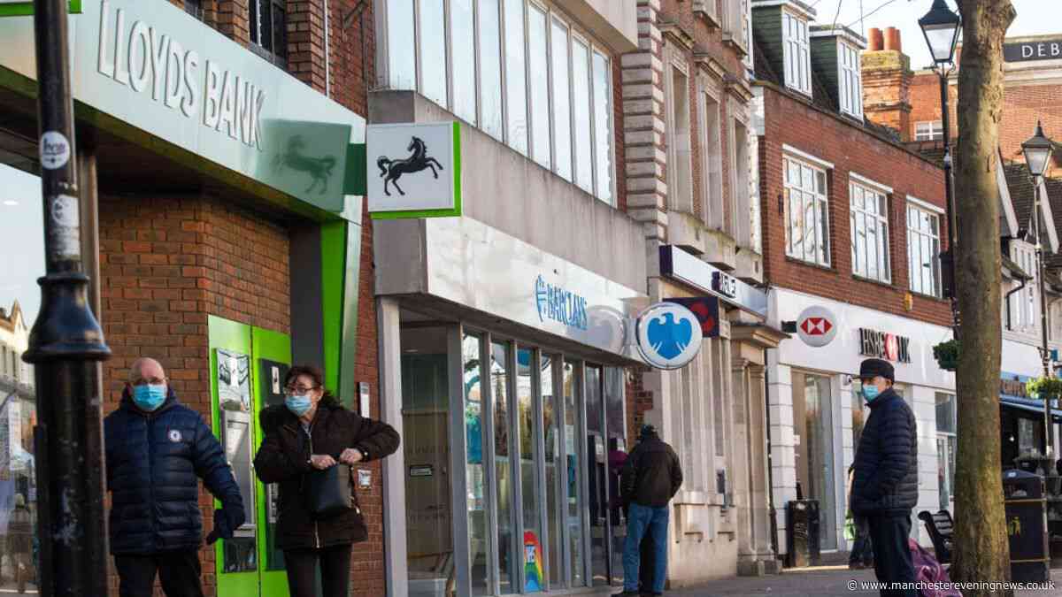 Nearly 250 banks are set to close this year - including eight in Greater Manchester