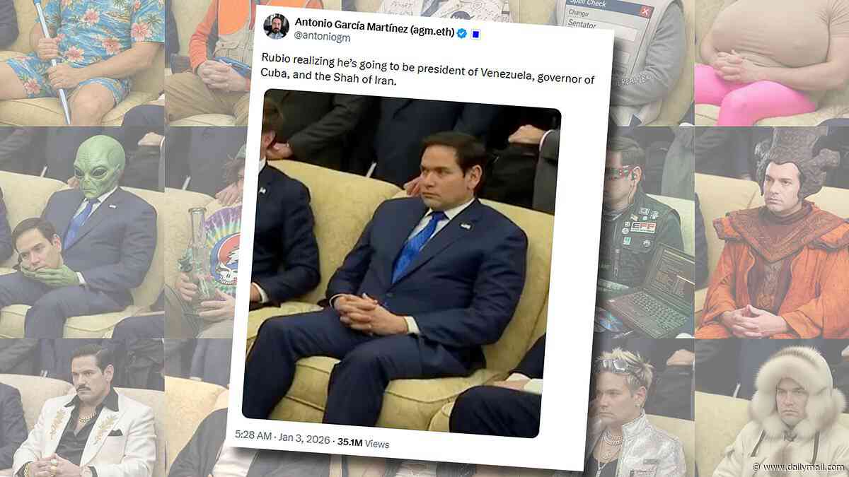 The truth behind viral Marco Rubio 'realizing' meme that could have 'killed' his political ambitions before a lucky twist of fate