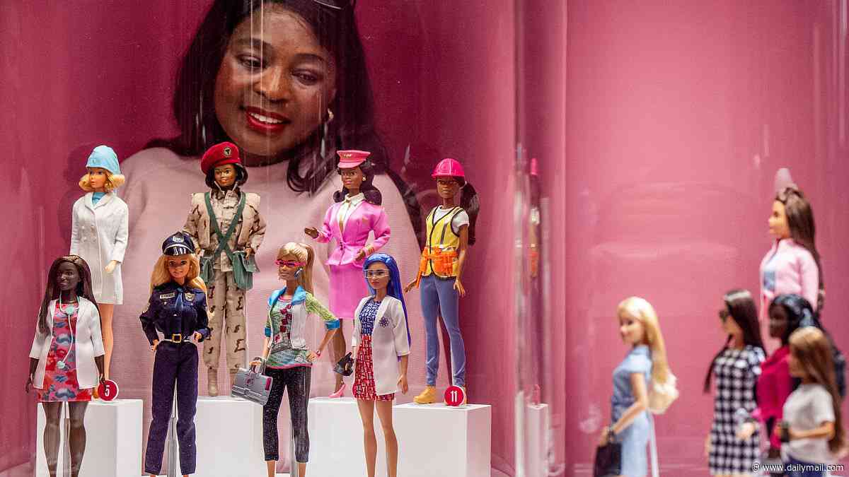 Barbie goes on display... and there's much more to see than just Ken!