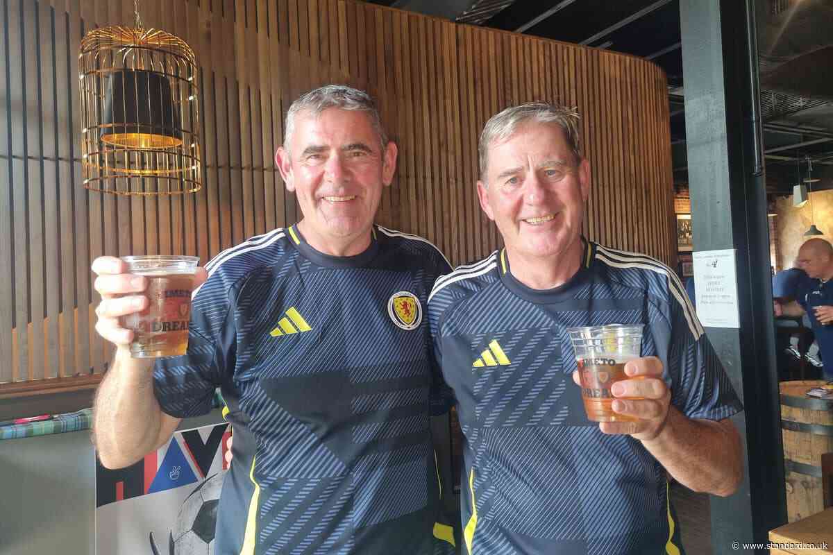 Scotland fans optimistic as they arrive in Boston for World Cup