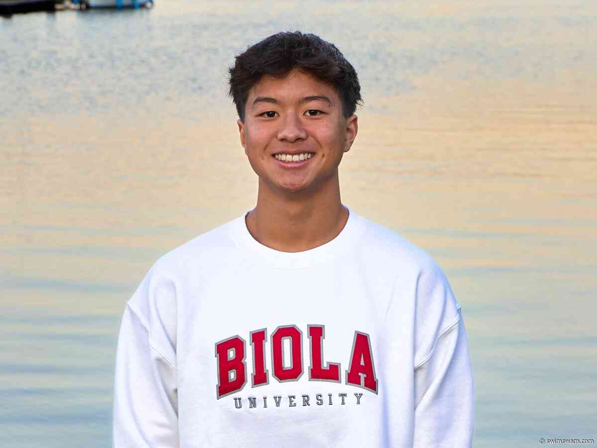 Burlingame Aquatics’ Ivan Chang To Remain In-State at Biola University This Fall (2026)