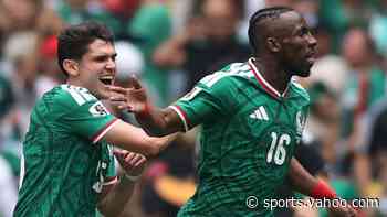 Co-hosts Mexico lead South Africa at break in World Cup opener