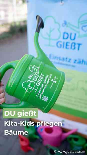 DU gießt
