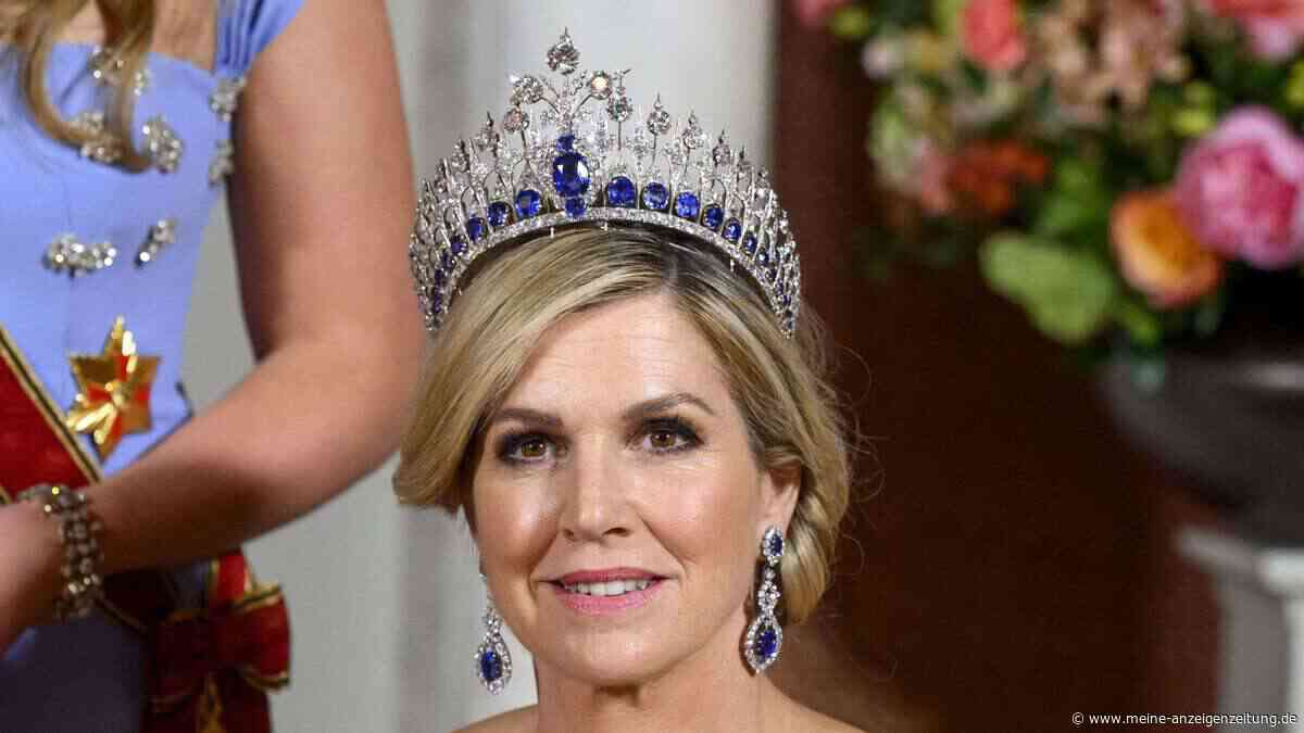 Juwelen-Hammer bei Staatsbankett: Holland-Royals begeistern mit millionenschweren Tiaras