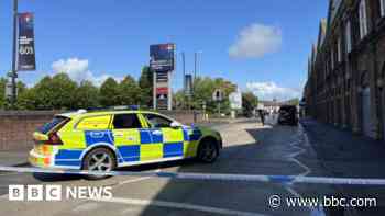 Two arrested after female pedestrian hit by car