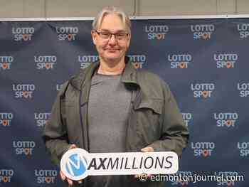 Edmonton man wins $1 million from LOTTO MAX draw