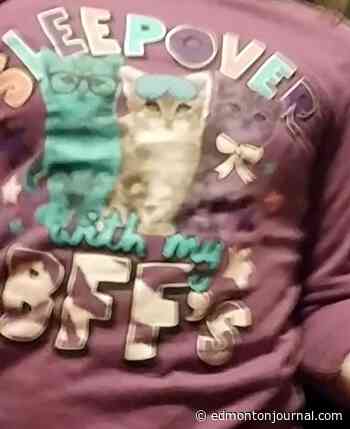 ALERT Edmonton shares photo of child sex abuse victim's shirt in effort to ID girl