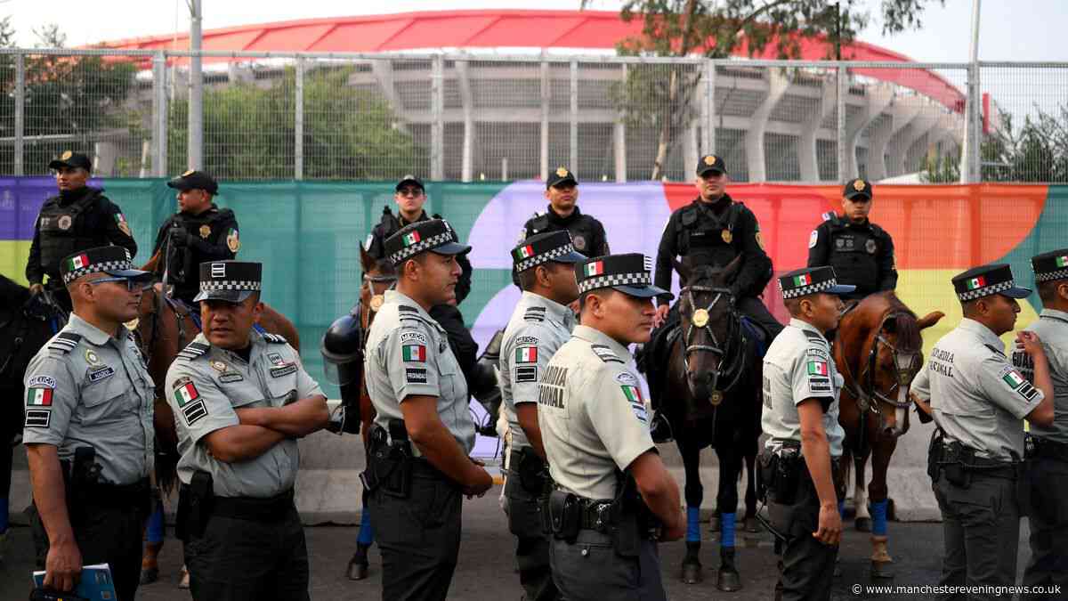 World Cup chaos as 'violent clashes erupt' at Azteca Stadium for Mexico vs South Africa