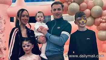 Girl, seven, is rushed to hospital after council flat ceiling collapsed on top of her - days after concerned parents' calls to repair leak were ignored