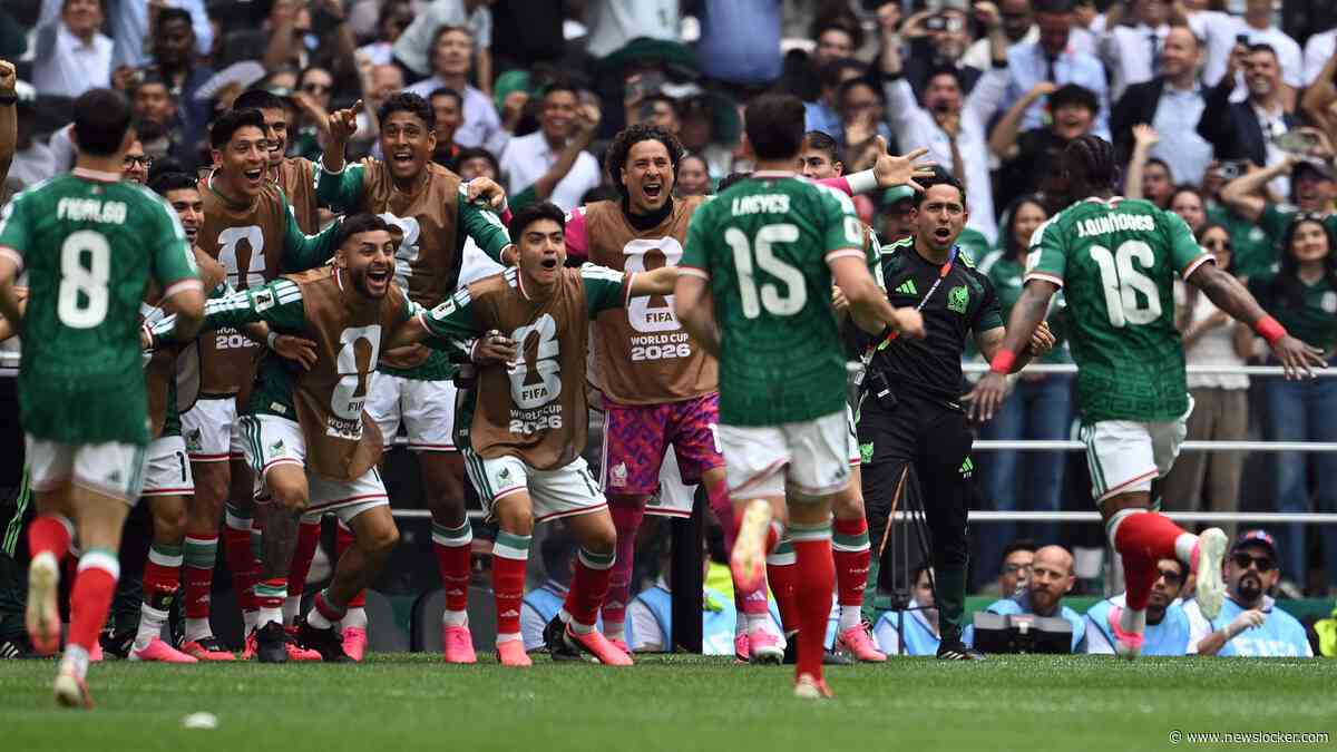 Thuisland Mexico begint WK 2026 uitstekend tegen Zuid-Afrika, drie rode kaarten in openingsduel