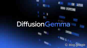DiffusionGemma: 4x faster text generation