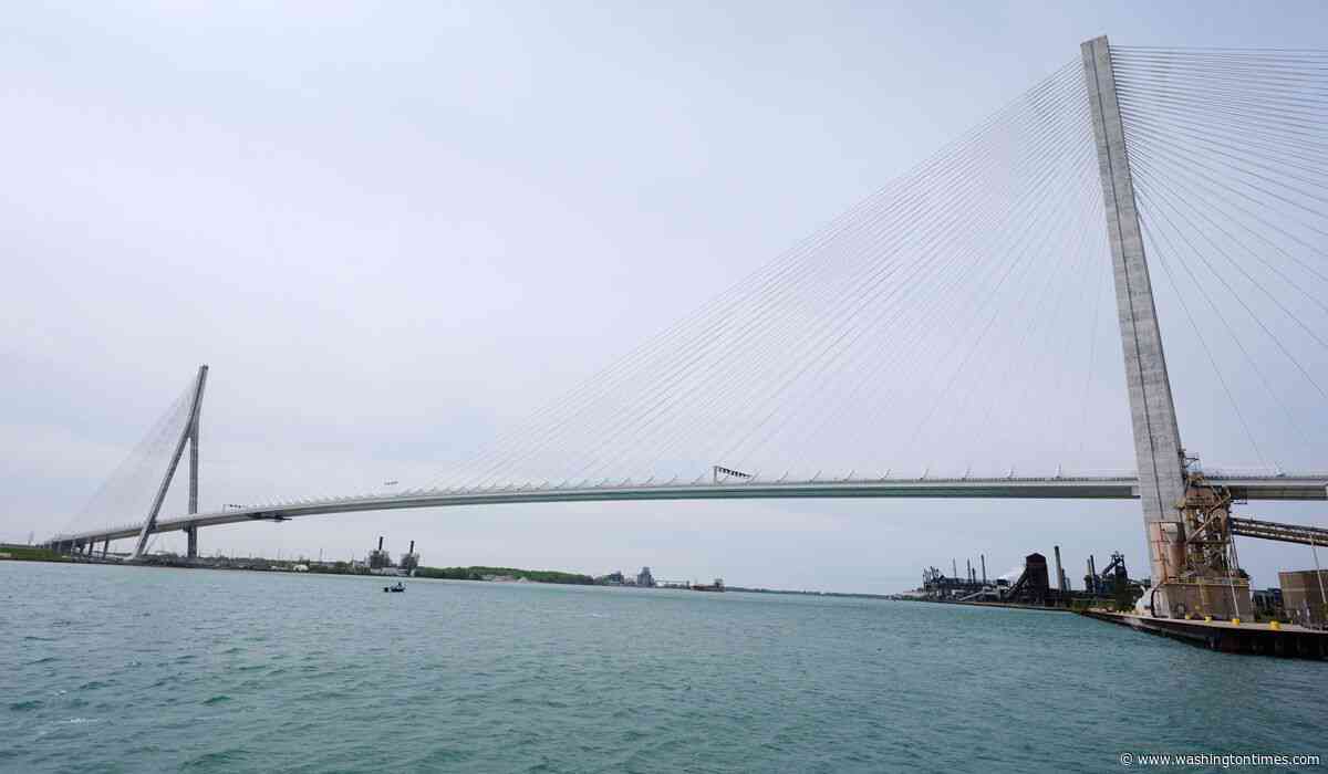 Opening of Canada-US bridge that Trump threatened to block is delayed over unresolved 'issues'
