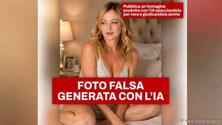 "Si ves a Meloni en la cama medio desnuda": Gobierno italiano presentó amplia regulación a la IA
