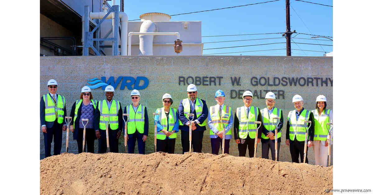 WRD and the City of Torrance Break Ground on the Torrance Groundwater Desalter Expansion Project