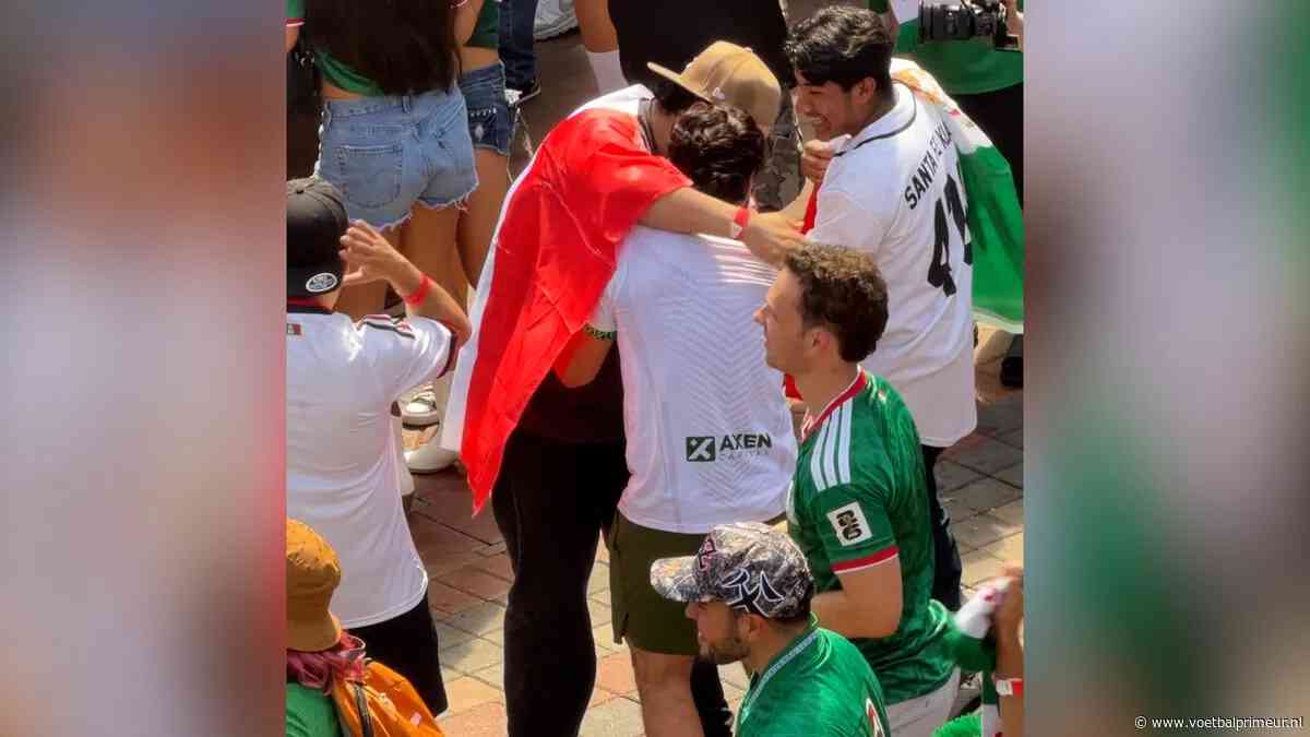 Wat een emotie: Kansas City ontploft na overwinning Mexico