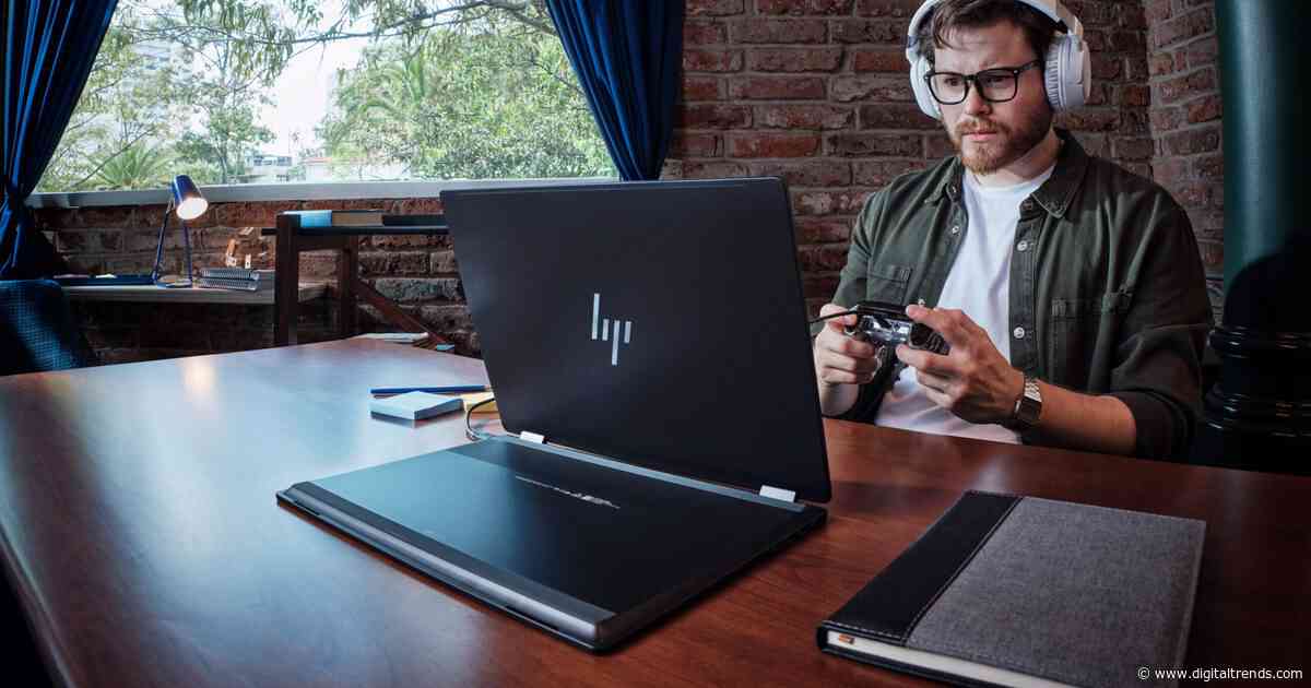 What makes a laptop good for both work and entertainment?