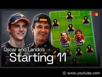 World Cup Starting XIs: F1 Edition | Lando & Oscar | McLaren Racing