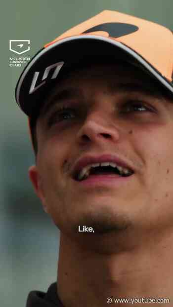 Watch the full video on McLaren Racing Club 🧡