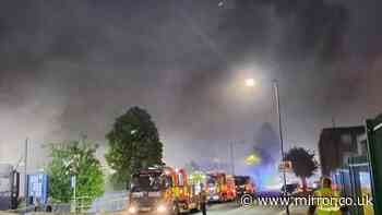London fire live: Brent residents warned to 'avoid area' as 150 firefighters tackle huge blaze