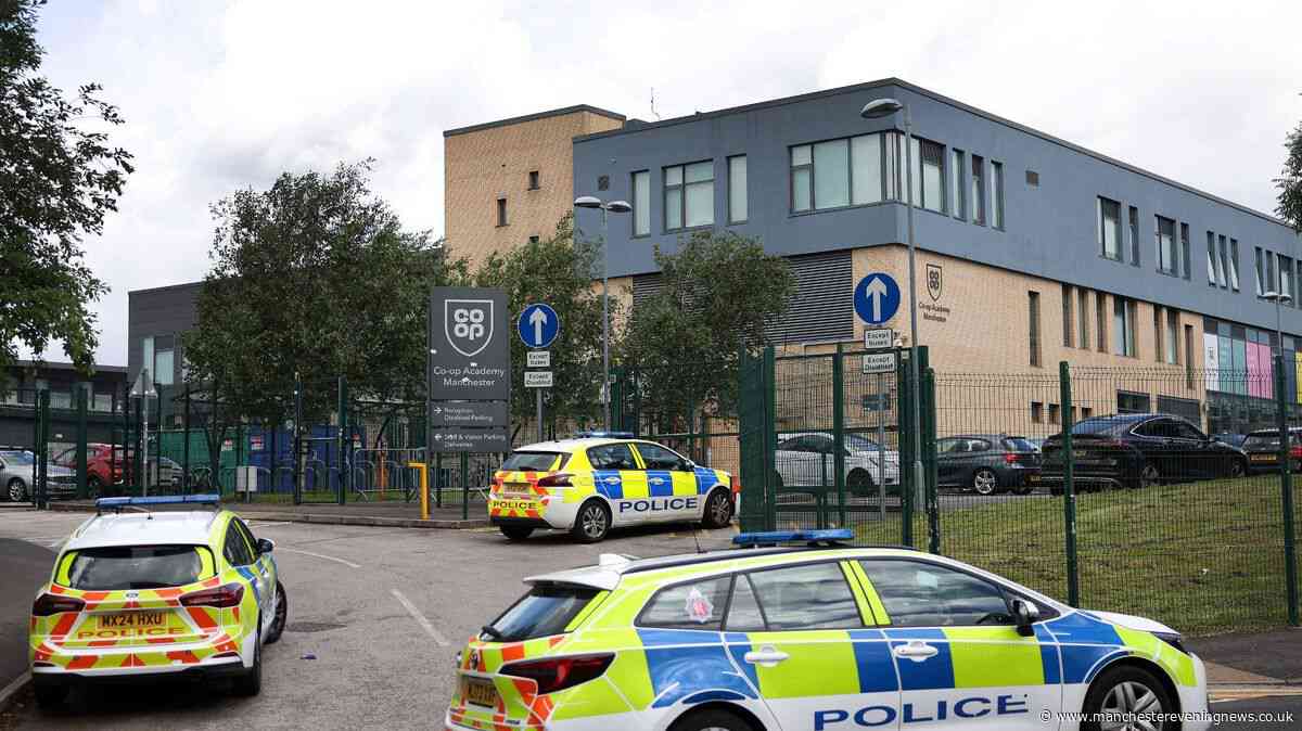Girl, 14, charged with attempted murder after triple stabbing at north Manchester high school
