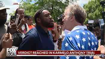 Karmelo Anthony's most outspoken supporter is ARRESTED just hours after confronting man and pointing in his face during protest