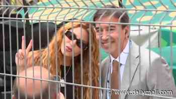 World Cup reporter goes viral for walking out in the middle of live TV broadcast to ask Shakira for a photo
