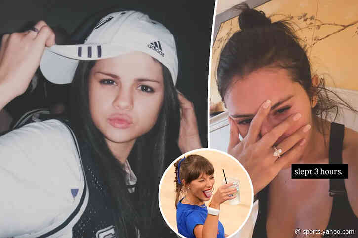 Diehard Spurs fan Selena Gomez had her ‘heart break’ as celebrity pals celebrated Knicks at MSG