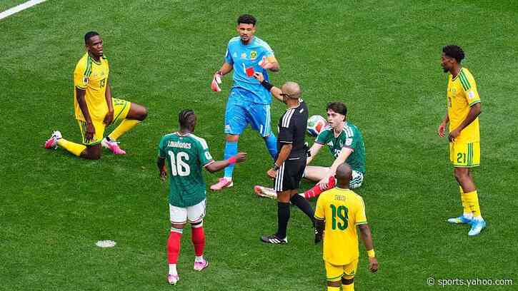 Three red cards - are referees getting tough at this World Cup?