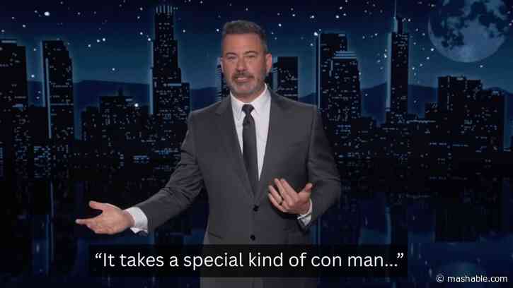Jimmy Kimmel has some blunt thoughts about Trump commemorative gold coin