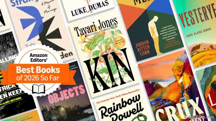 Amazon Editors just dropped the 20 best books of 2026 (so far) — find out what made the list