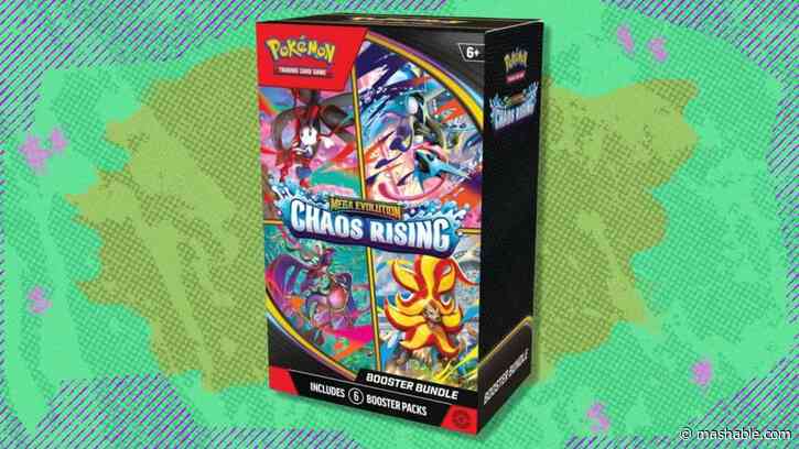 Grab the Pokémon TCG Chaos Rising Booster Bundle for under $50 on Amazon