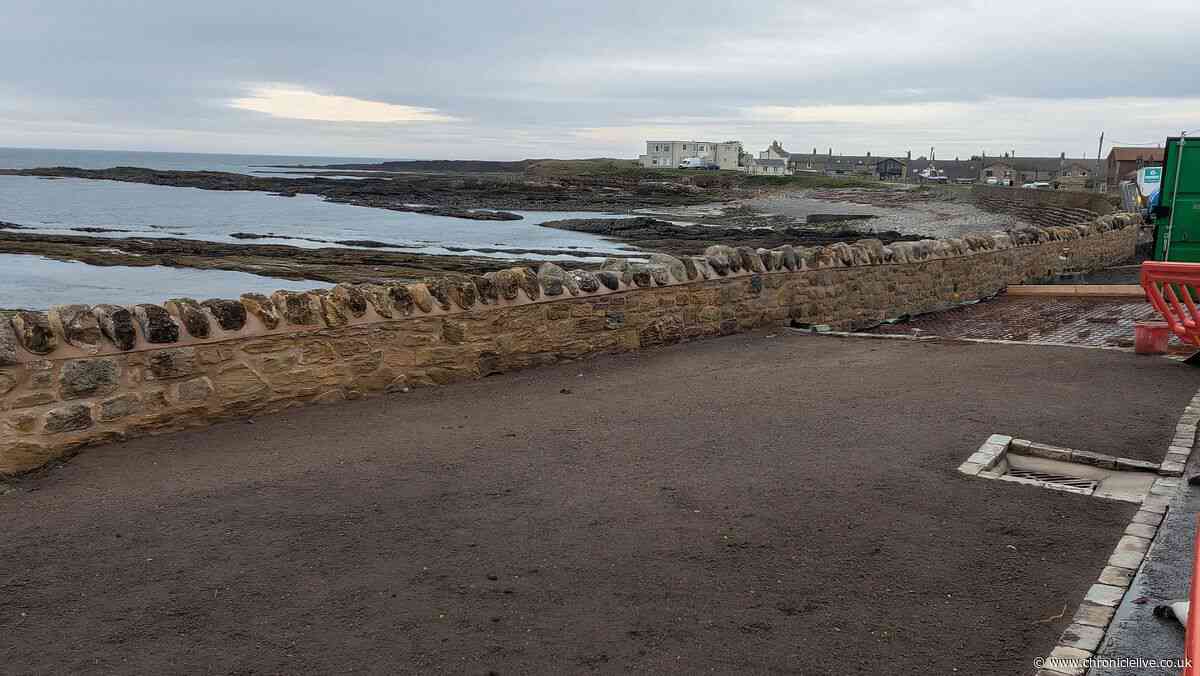Works underway to protect two Northumberland holiday hotspots from coastal erosion
