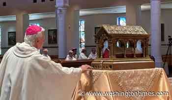 U.S. Catholic bishops consecrated nation to the Sacred Heart at gathering in Orlando