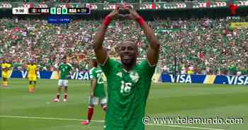 Julián Quiñones anota el primer gol del Mundial para México