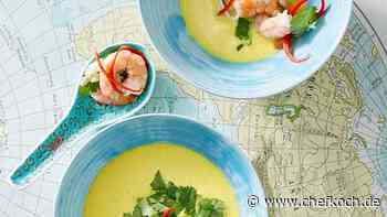 Thailändische Garnelen-Kartoffelsuppe
