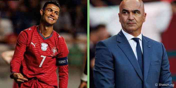 Why Ronaldo was subbed against Super Eagles  –Martinez