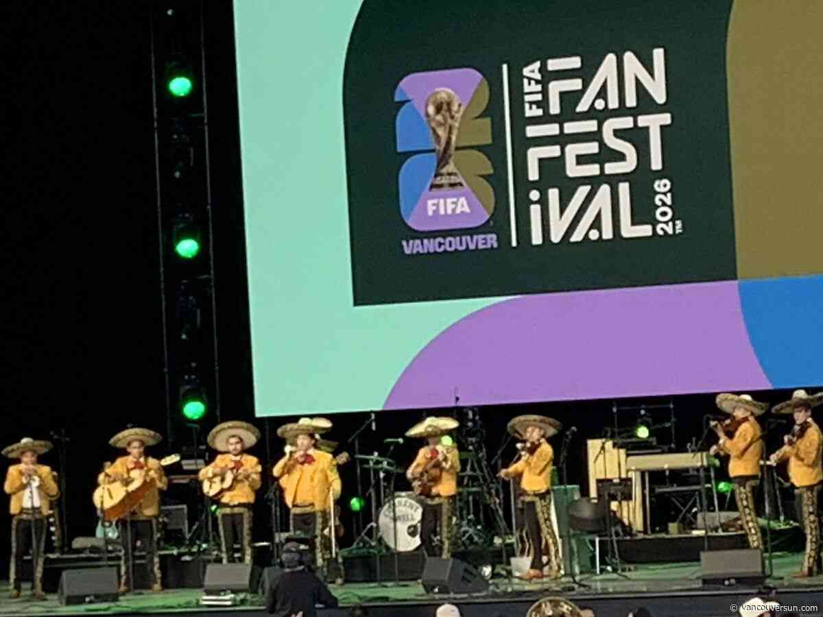 Review: Vancouver's free FIFA Fan Festival kicks off with a full-on Mexican fiesta