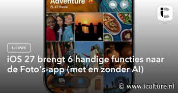 iOS 27 brengt 6 handige functies naar de Foto’s-app (met en zonder AI)