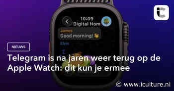 Telegram is na jaren weer terug op de Apple Watch: dit kun je ermee